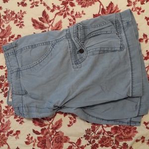 Arizona Jeans Mens Cargo Shorts blue/grey size 38